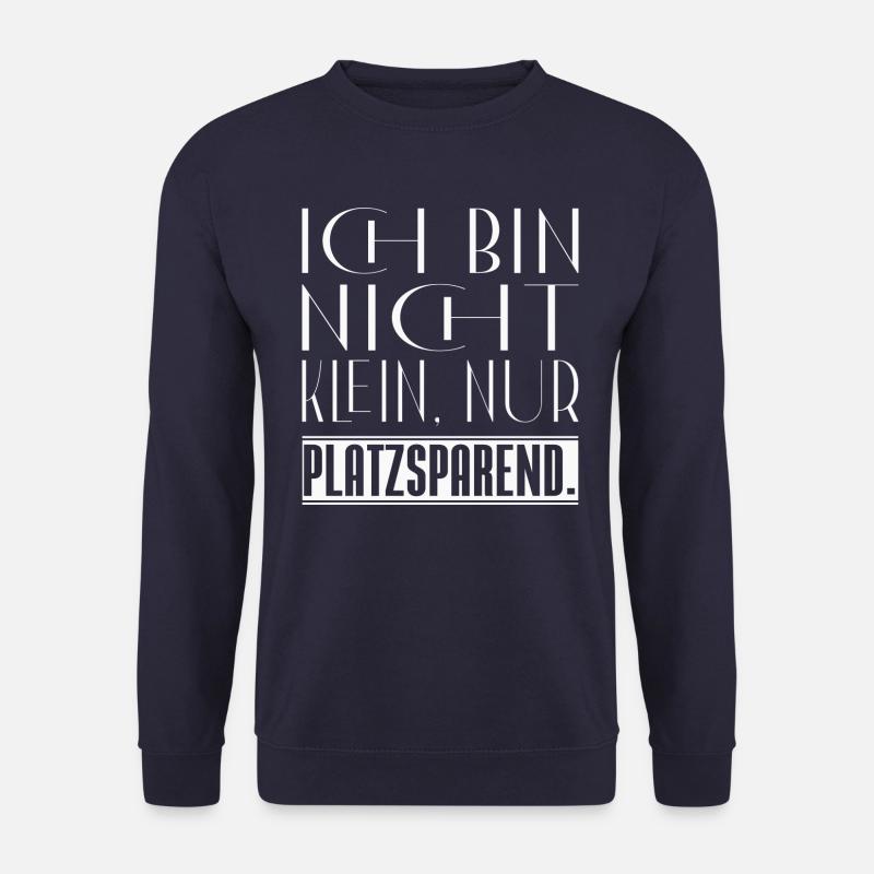 not small but space-saving - Unisex Sweatshirt - navy