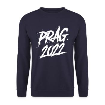 Prag 2022 - Unisex Pullover - Navy - Vorne - Alina (178cm) & Michal (187cm)