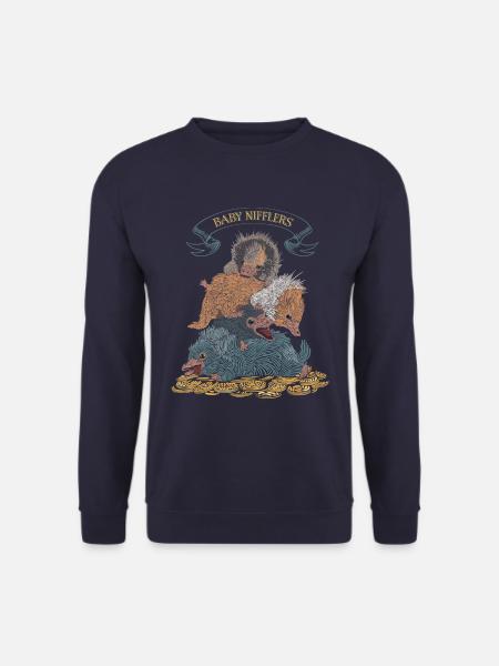 Fantastic Beasts Baby Nifflers - Unisex Sweatshirt - navy