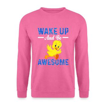 Aufwachen Onkel Ist Großartig Geschenk Idee - Unisex Pullover - Pink - Vorne