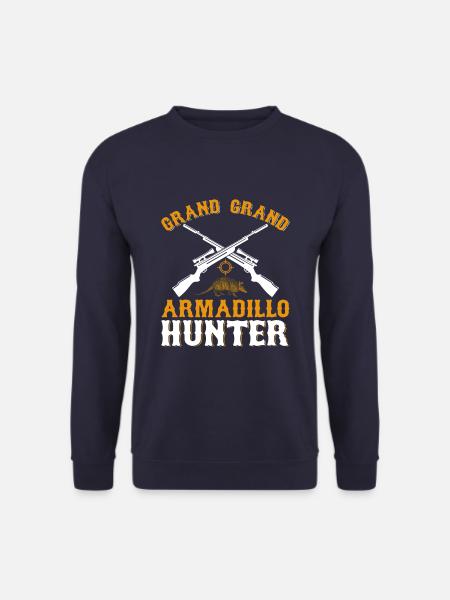 Big Big Armadillo Hunter - Unisex Sweatshirt - navy