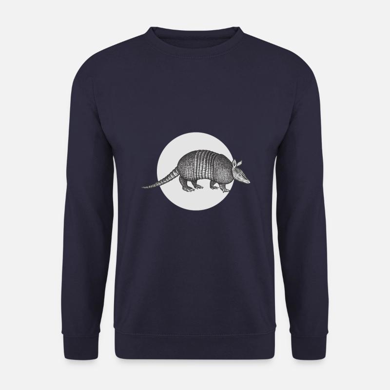 Schalentier Gepanzert Armadillo Tier Wildlife - Unisex Pullover - Navy
