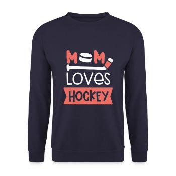 I've gone from mom to mom to be great - Unisex Sweatshirt - navy - Front - Alina (178cm) & Michal (187cm)