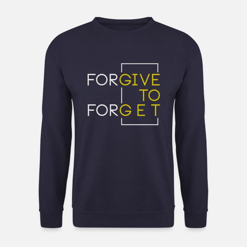 Vergeben um zu vergessen - Christlich - Unisex Pullover - Navy