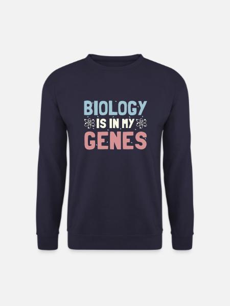 Biology - Unisex Sweatshirt - navy