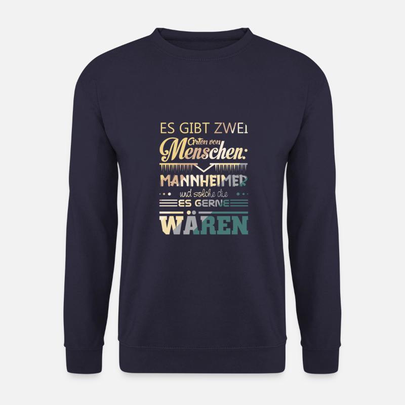Mannheim | Geschenkidee für Baden-Württemberg Fans - Unisex Pullover - Navy