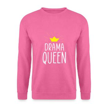 Drama Queen | Geschenk für die Königin - Unisex Pullover - Pink - Vorne