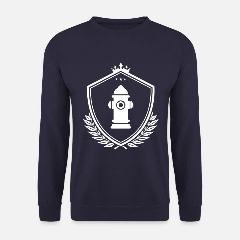 Hydrant Shield - Unisex Sweatshirt - navy