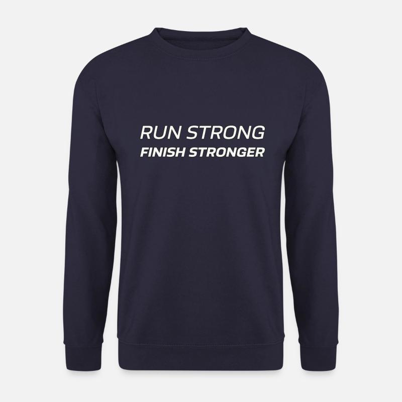 Jogger Run Strong Runner Joggen - Unisex Sweatshirt - navy