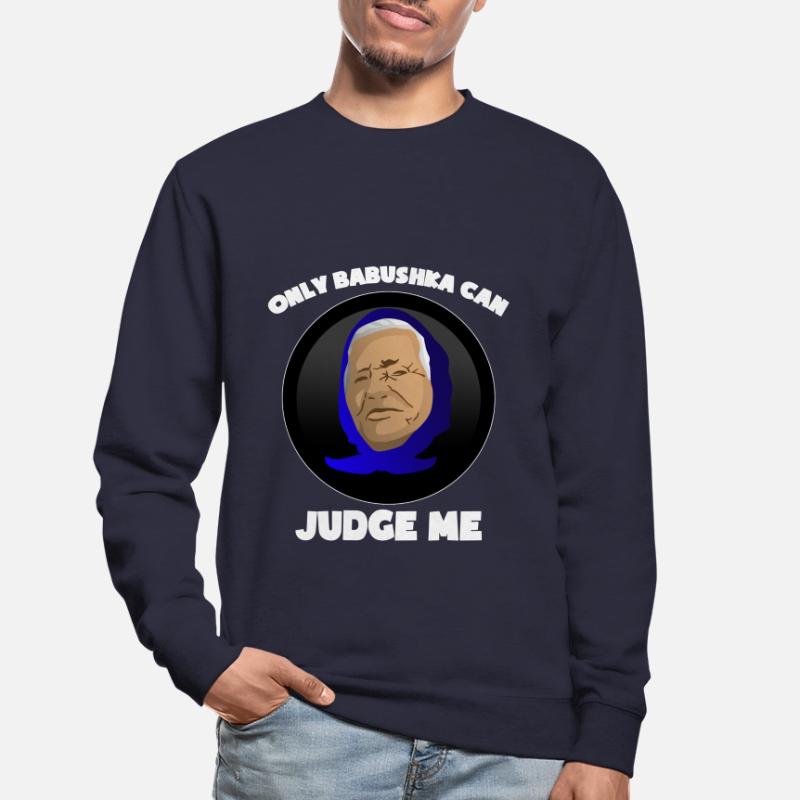 Idée de cadeau drôle de conception de babushka russie Sweat-shirt Unisexe