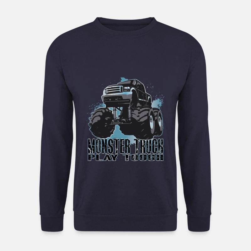 Monstertruck, motor,car,speed - Unisex Pullover - Navy