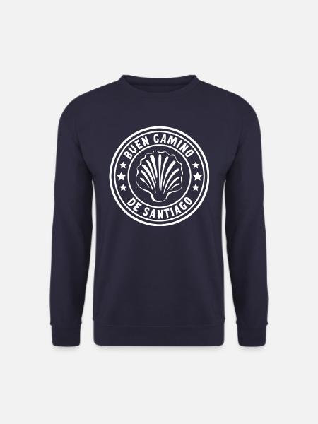 Buen Camino de Santiago de Compostela Jakobsweg - Unisex Sweatshirt - navy