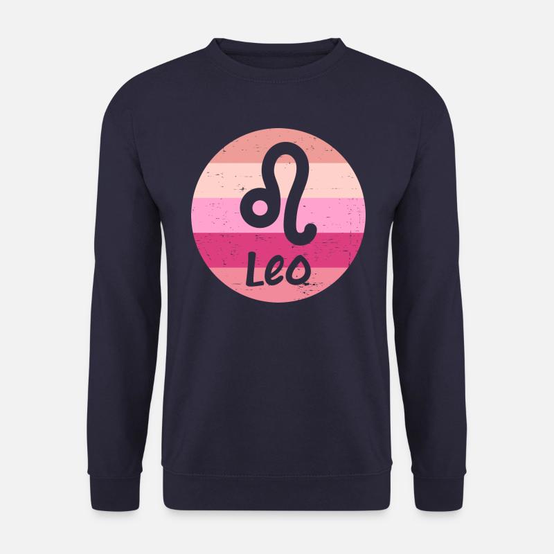 Sternzeichen Löwe - Unisex Pullover - Navy