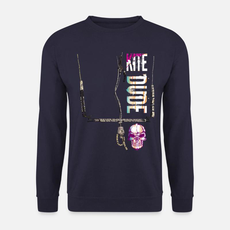 kitesurfen kite dude - Unisex Pullover - Navy