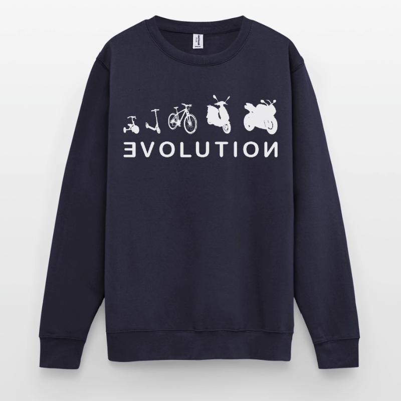 Evolution Biker 2- Evolution d'un Biker 2.0 Sweat-shirt Unisexe