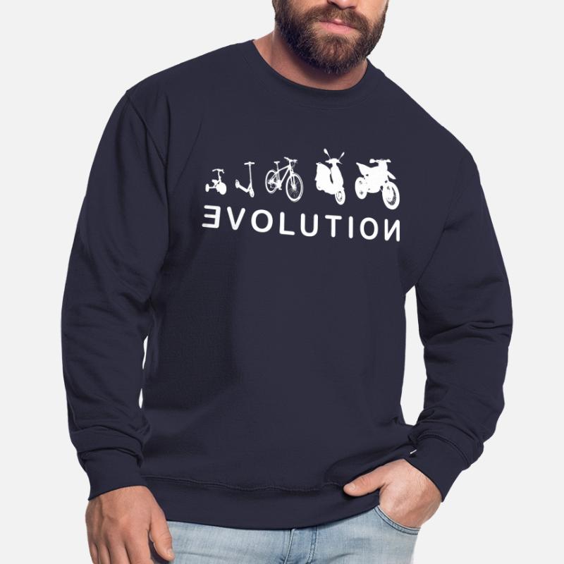 Evolution Biker 2-Motorcycle Cross Enduro Unisex Sweatshirt