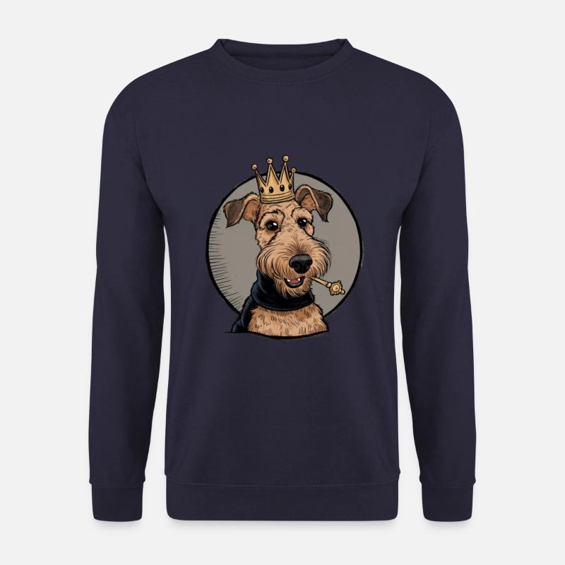 Airedale Terrier - Unisex Sweatshirt - navy