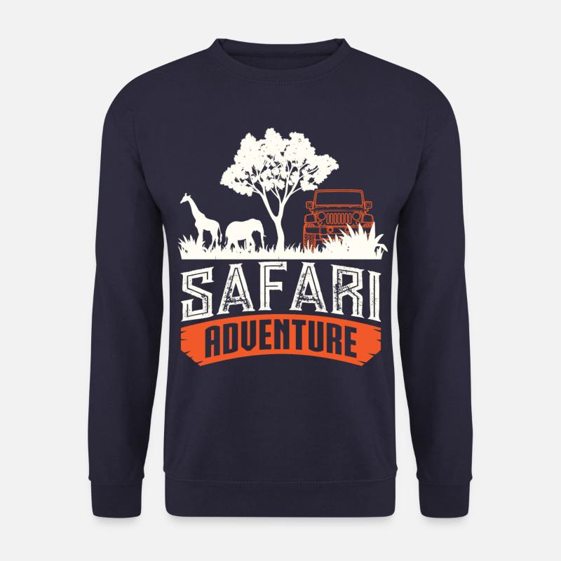 Safari Big Five - Unisex Sweatshirt - navy