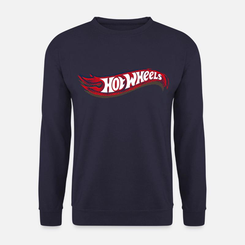 Hot Wheels Dark Logo - Unisex Pullover - Navy