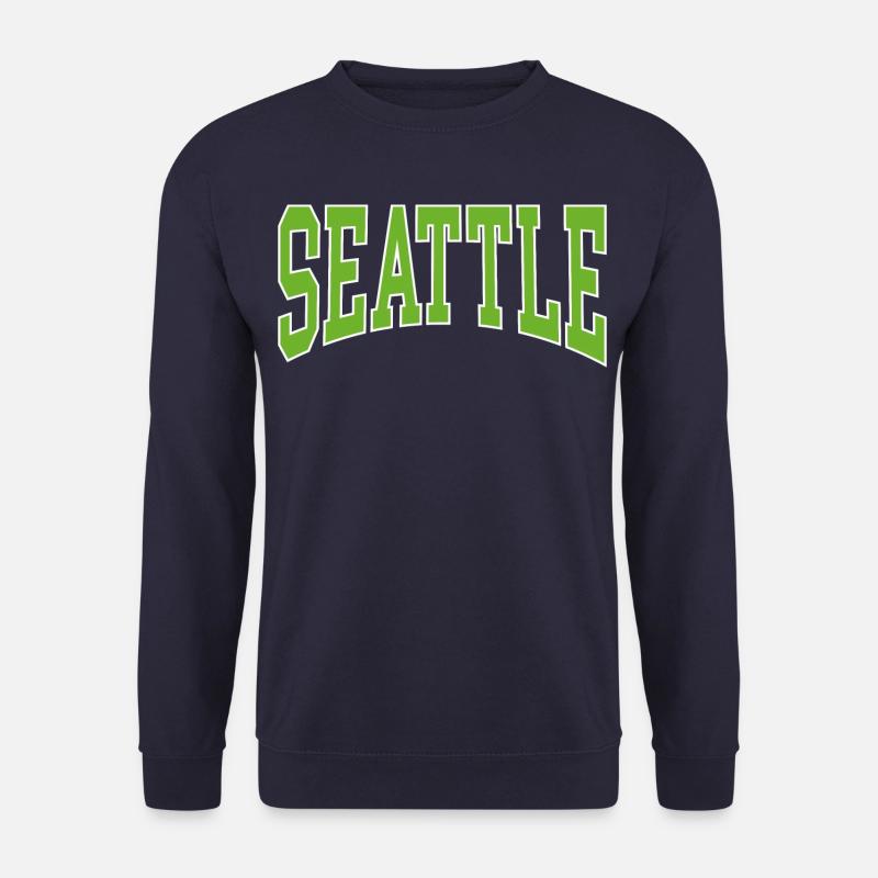 Seattle - Unisex Sweatshirt - navy
