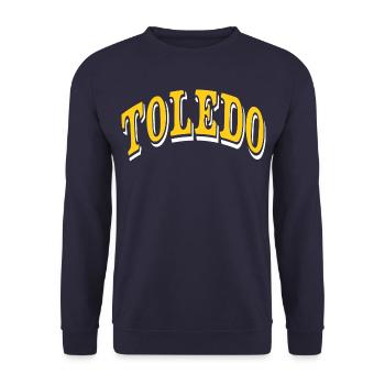 Toledo - Unisex Pullover - Navy - Vorne - Alina (178cm) & Michal (187cm)