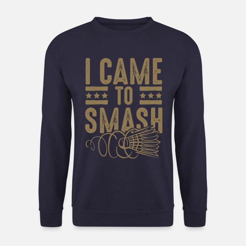 Badminton smash - Unisex Pullover - Navy
