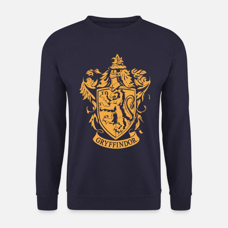 Harry Potter Emblème Gryffindor - Sweat-shirt Unisexe - marine