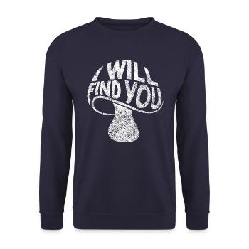 Je vais vous trouver cadeau - Sweat-shirt Unisexe - marine - Devant - Alina (178cm) & Michal (187cm)