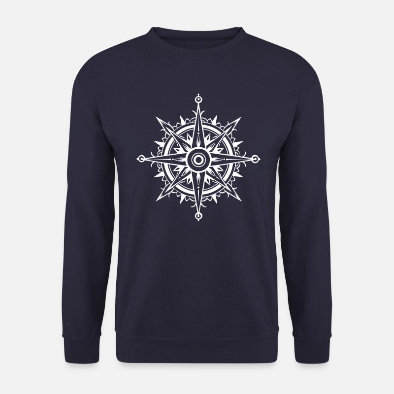 Compass Symbol - Unisex Sweatshirt - navy