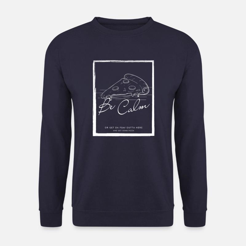 Sei gelassen - Pizza - Unisex Pullover - Navy