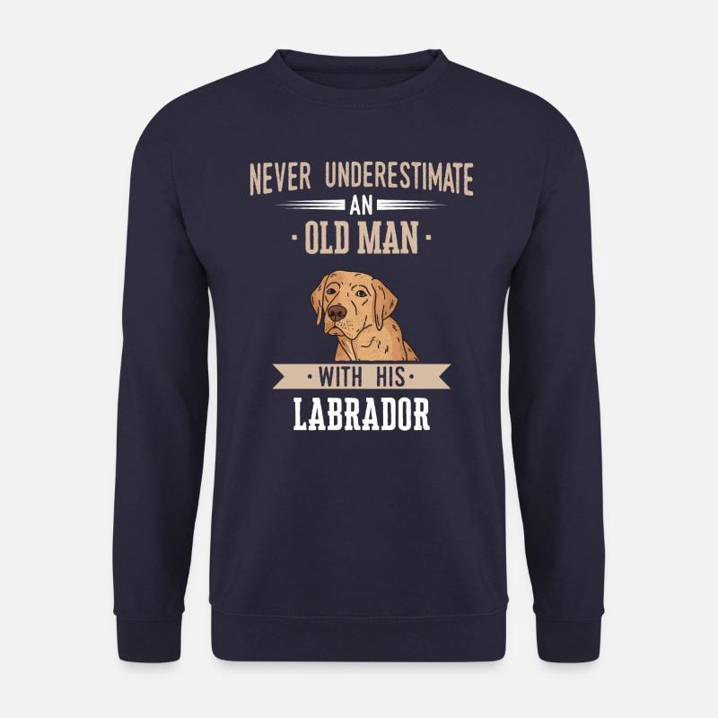 Labrador Hund - Unisex Pullover - Navy