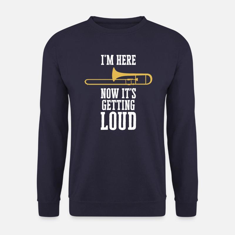 Trombone - Unisex Sweatshirt - navy