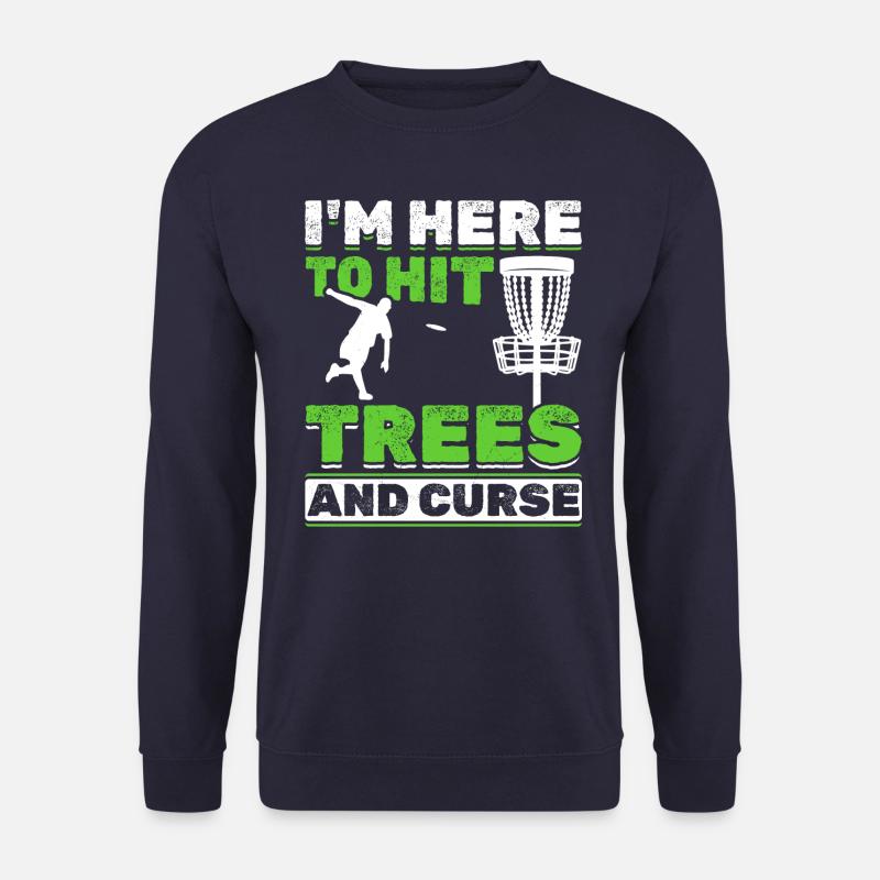 Frisbee Disc Golf - Unisex Sweatshirt - navy