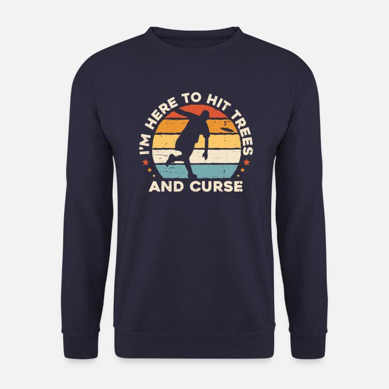 Frisbee Disc Golf - Unisex Sweatshirt - navy