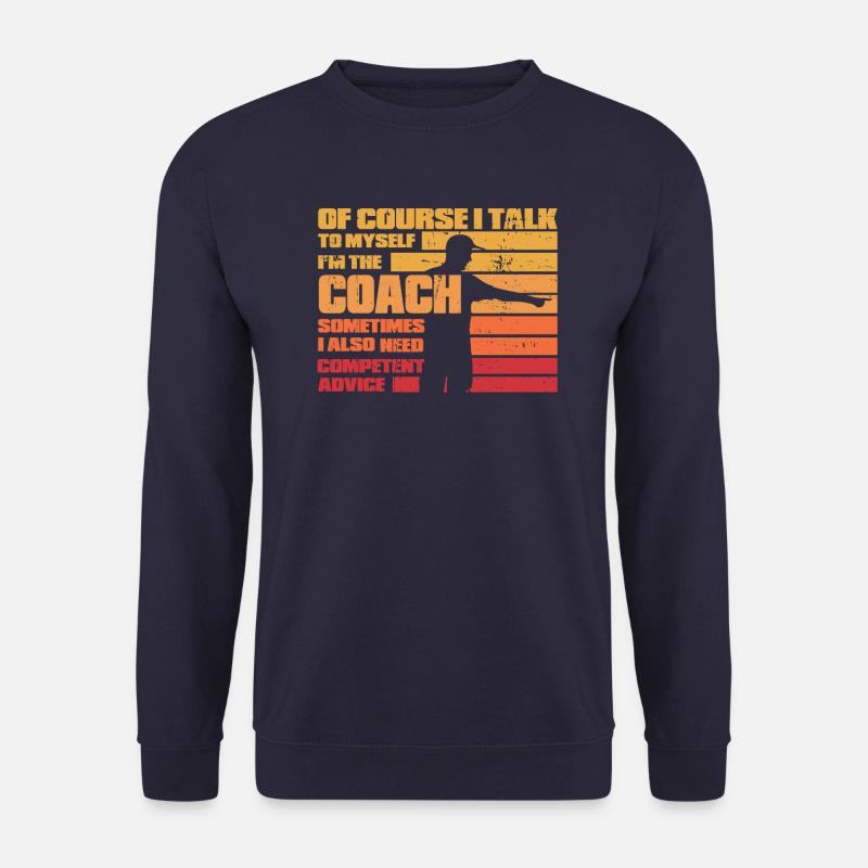 Coach Trainer - Unisex Sweatshirt - navy