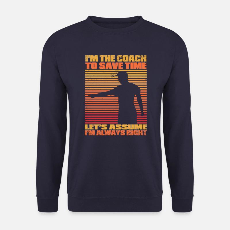 Coach Trainer - Unisex Pullover - Navy