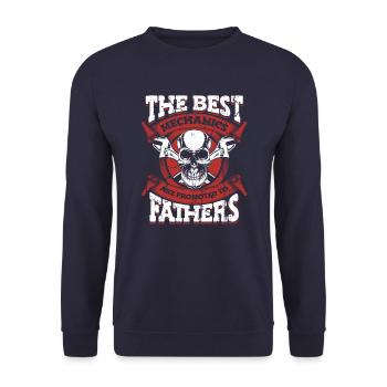 Mechanic Screwdriver Workshop - Unisex Sweatshirt - navy - Front - Alina (178cm) & Michal (187cm)