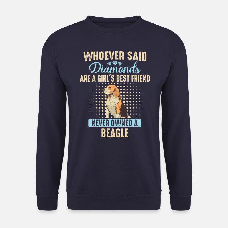 Beagle Hund - Unisex Pullover - Navy