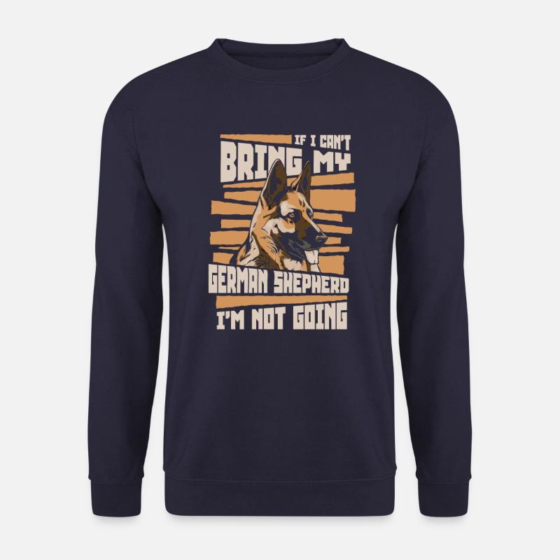 German Shepherd Dog - Unisex Sweatshirt - navy