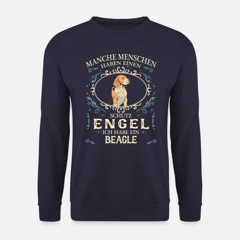 Beagle Hund Hundehalter - Unisex Pullover - Navy