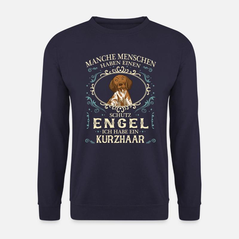 Deutsch Kurzhaar Hund - Unisex Pullover - Navy