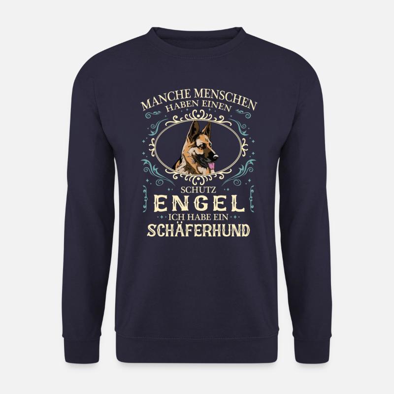 Deutscher Schäferhund Hund Hundehalter - Unisex Pullover - Navy