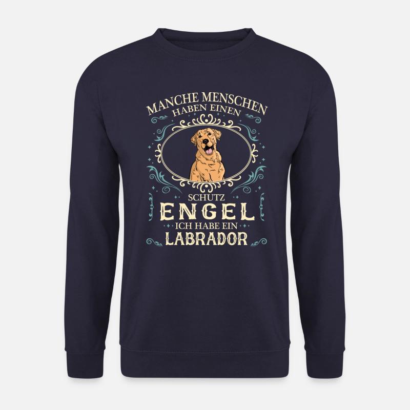 Labrador Hund Hundehalter - Unisex Pullover - Navy