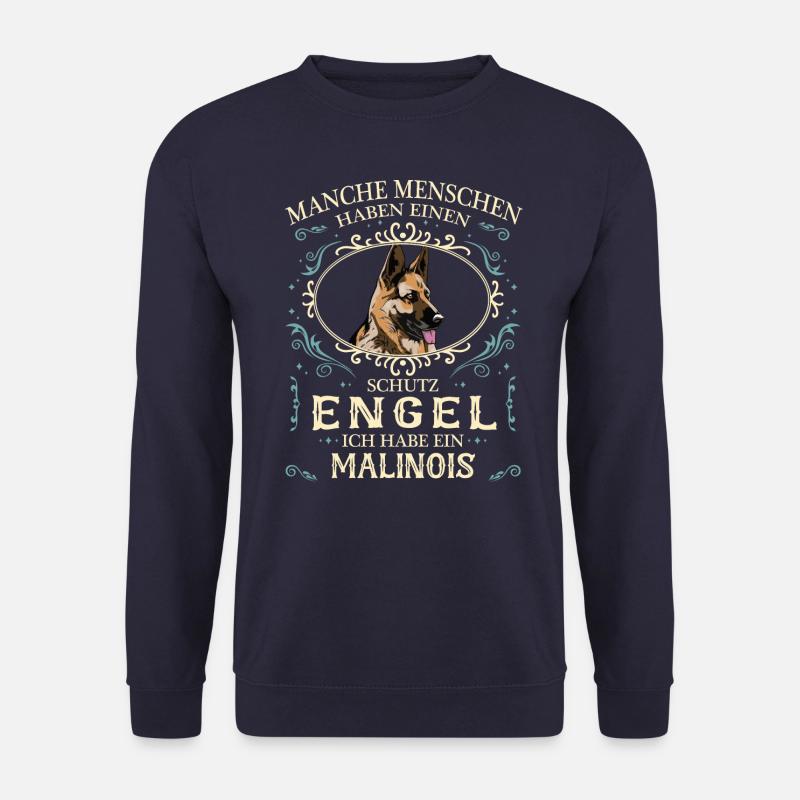 Malinois Hund Hundehalter - Unisex Pullover - Navy