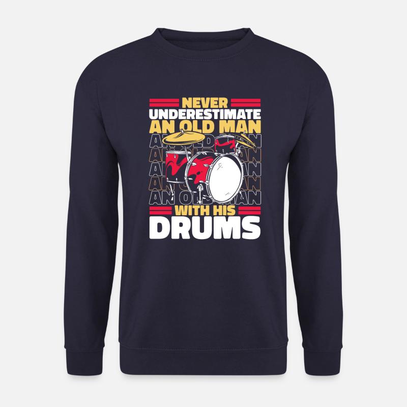 Drums Drummer Drum Drummer - Unisex Sweatshirt - navy