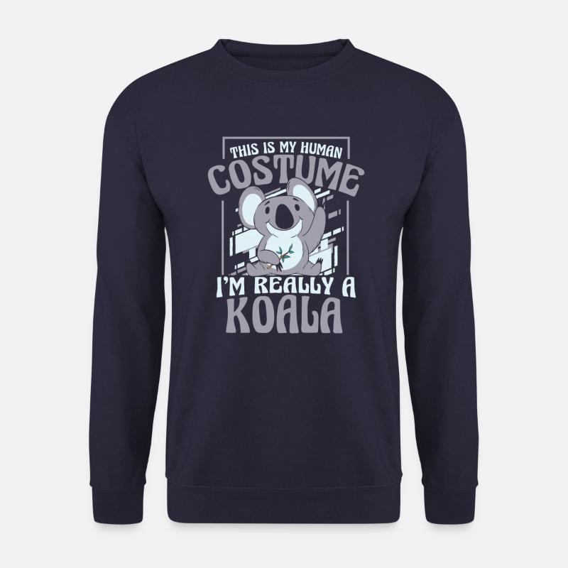 Koala Koalas Koalabär Tier - Unisex Pullover - Navy