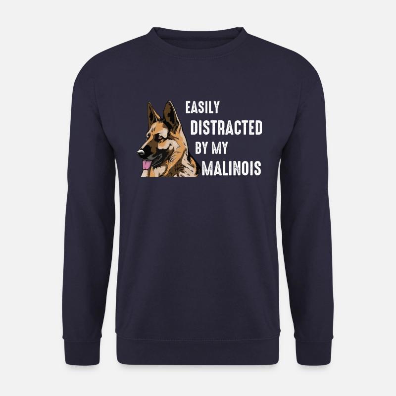 Malinois Hund - Unisex Pullover - Navy