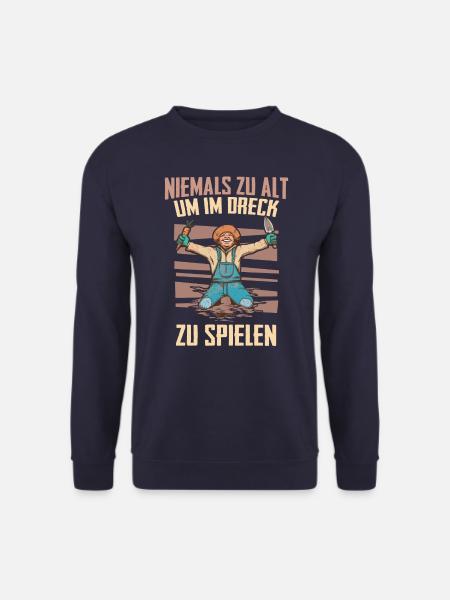 Gärtner Gartenarbeiter Gartenbau Hobbygärtner - Unisex Pullover - Navy