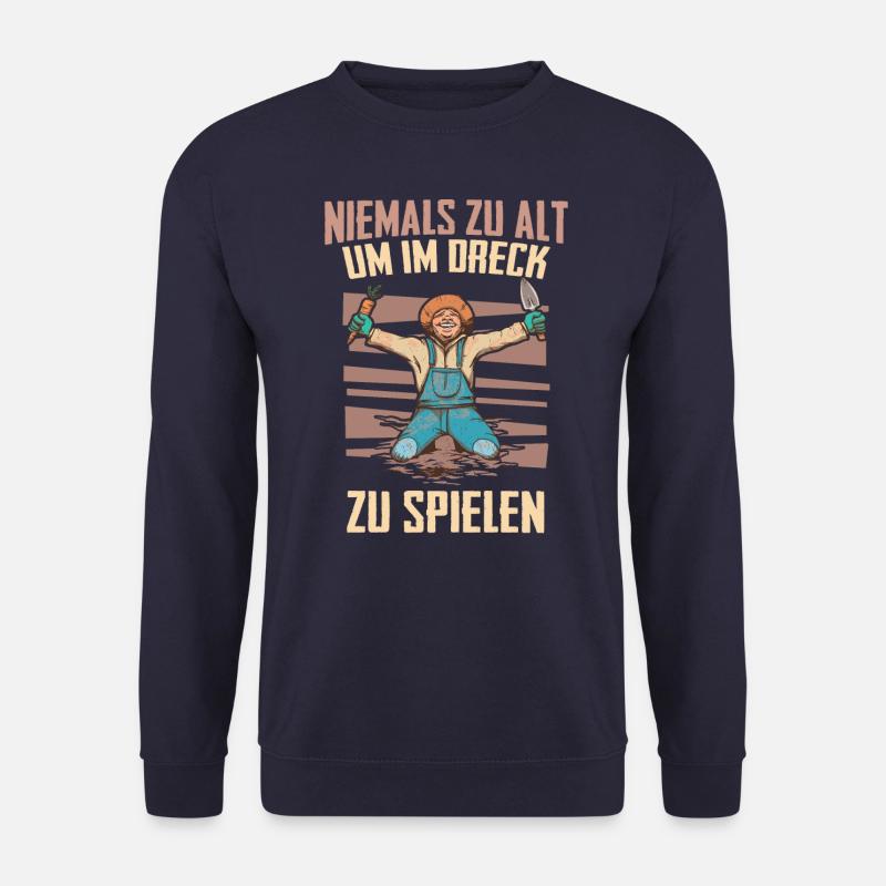 Gärtner Gartenarbeiter Gartenbau Hobbygärtner - Unisex Pullover - Navy