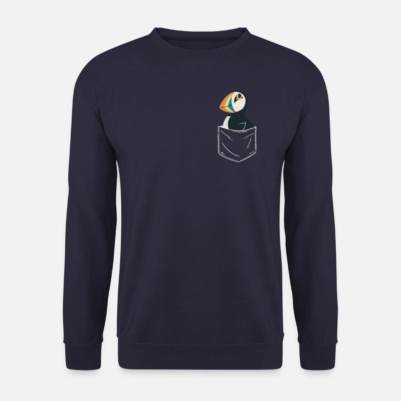 Papageientaucher Seevögel Puffin - Unisex Pullover - Navy